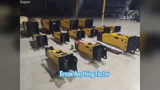 Hiệu suất búa đập thủy lực hạng nặng